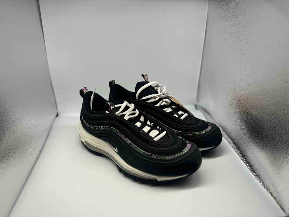Nike Air Max 97  Black Floral Pink |FN7104-010| Women’s Size 8.5