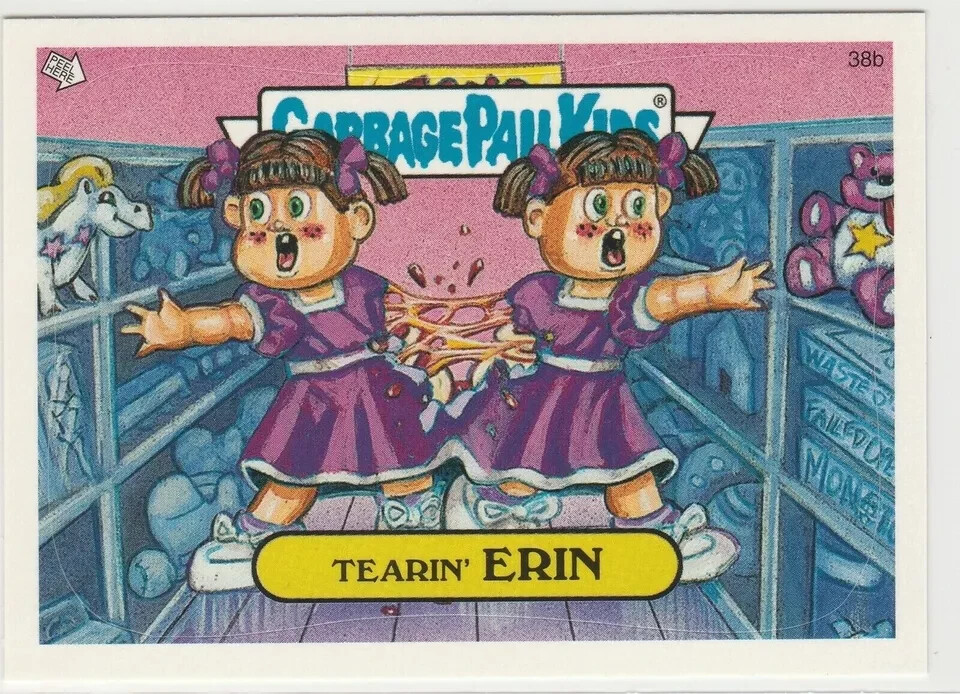 Tearin Erin 38b Garbage Pail Kids GPK 2004 Series 2 All-New Card