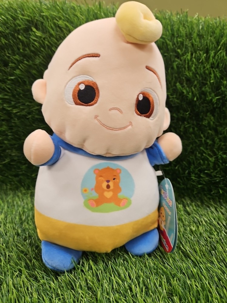 Original Squishmallows Hug Mees JJ from Cocomelon Soft Plush Doll 10