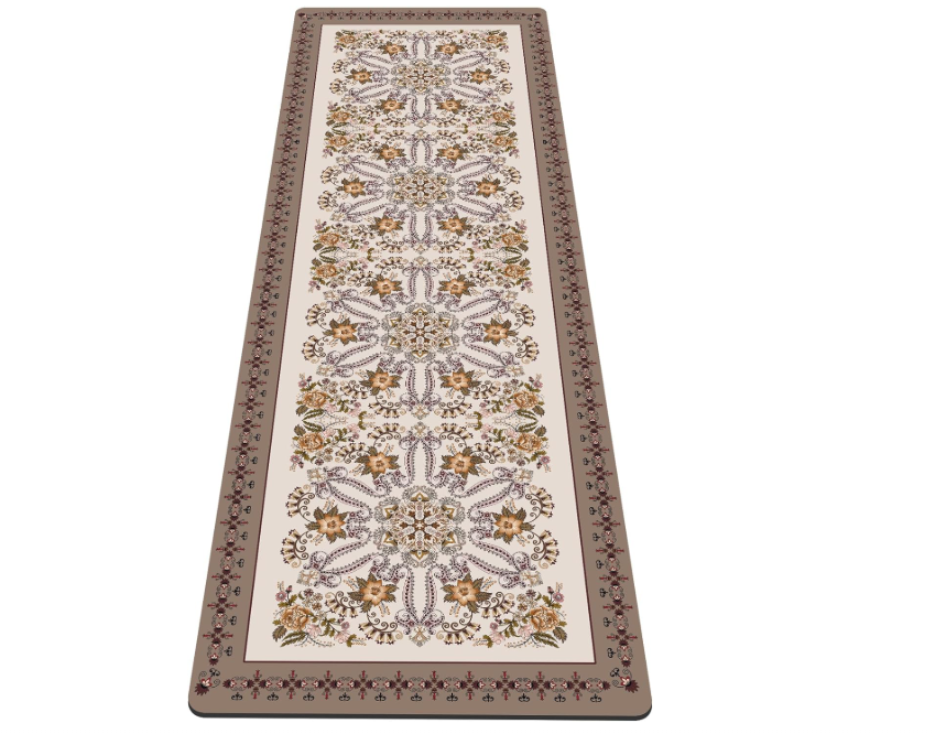 BalanceFrom 120x48 Inch Blue Folding Exercise Mat for Gymnastics & Fitness