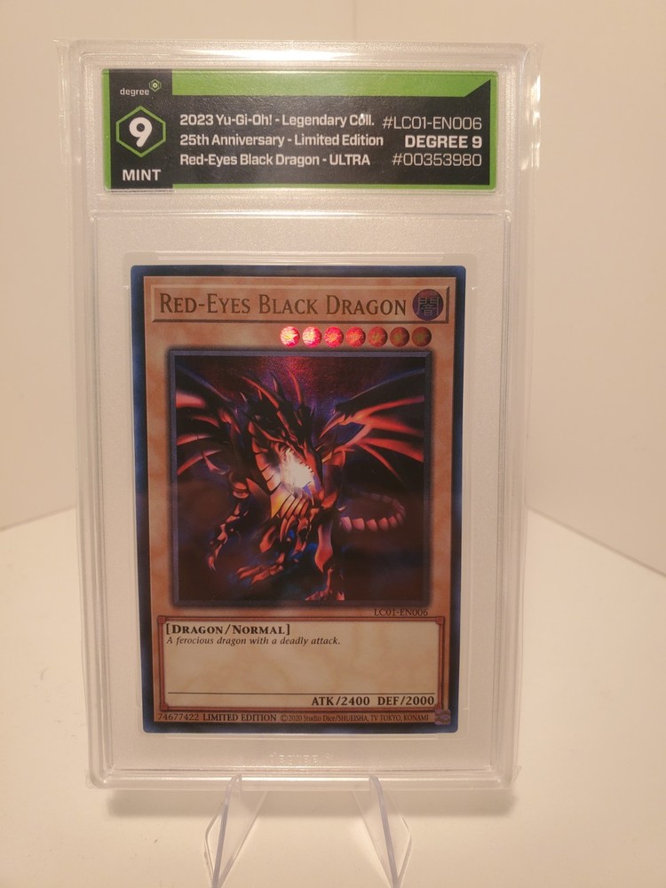 Yu-Gi-Oh TCG Red-Eyes Black Dragon 25th Anniversary LC01-EN006