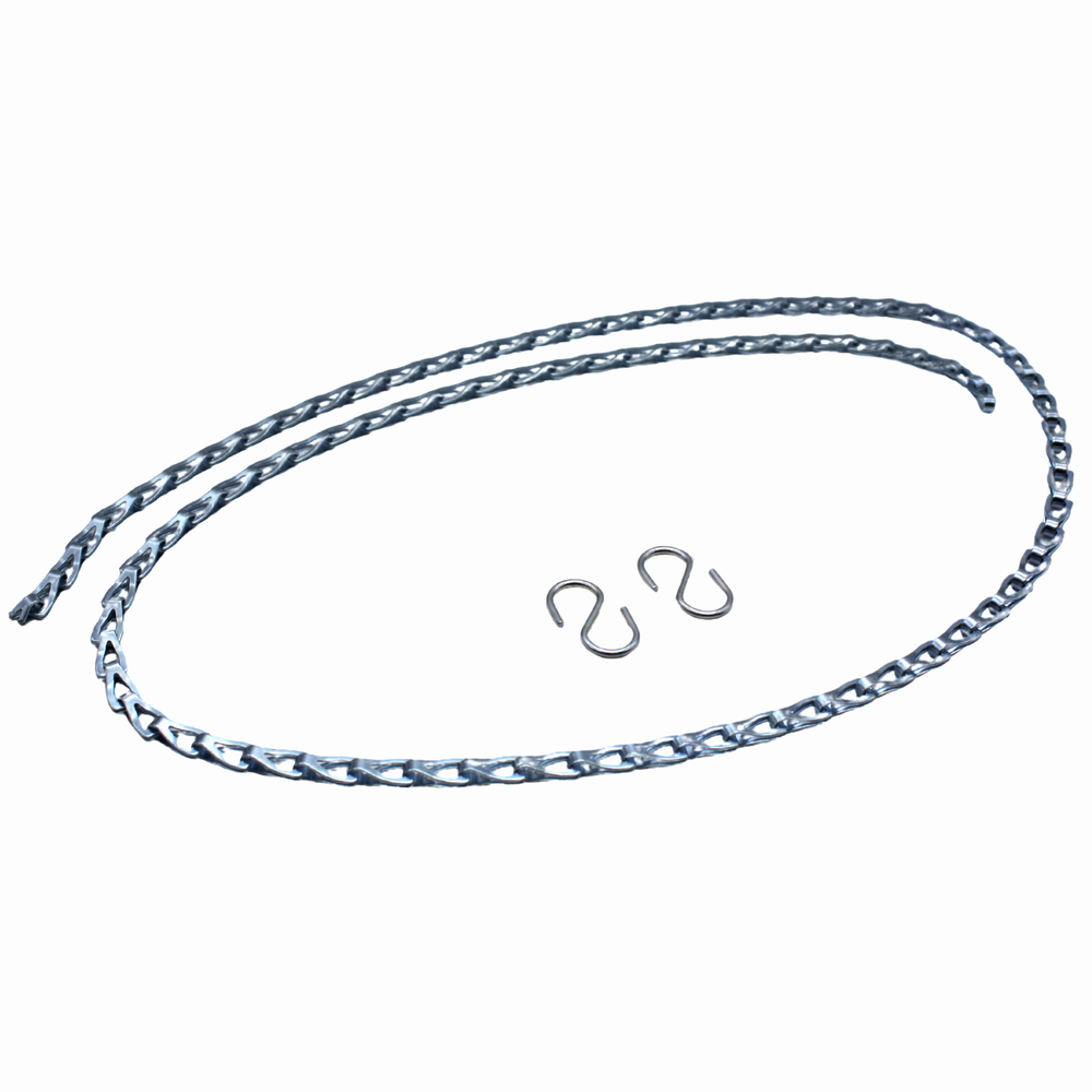 Foot Pedal Chain & S-Hooks for Industrial Overlock & Coverstitch Sewing Machines