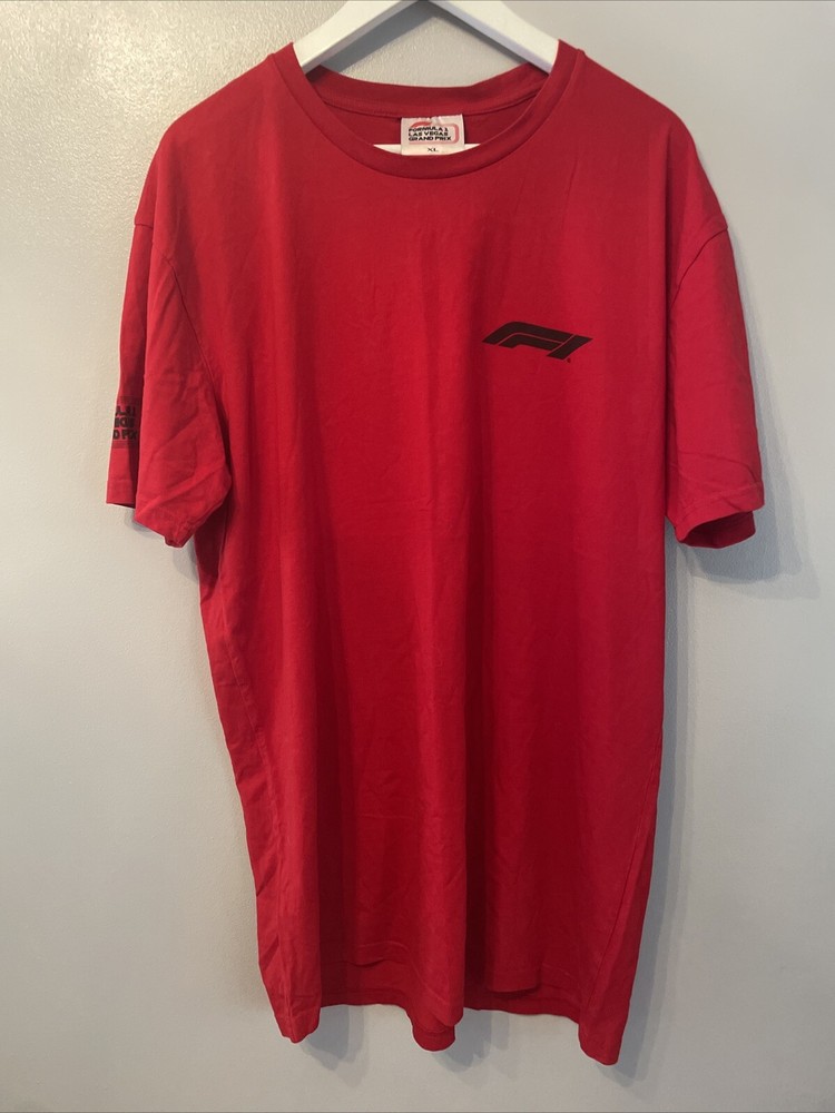 F1 Las Vegas Grand Prix Racing Construction Build T-Shirt - XL Size for Formula 1 Fans