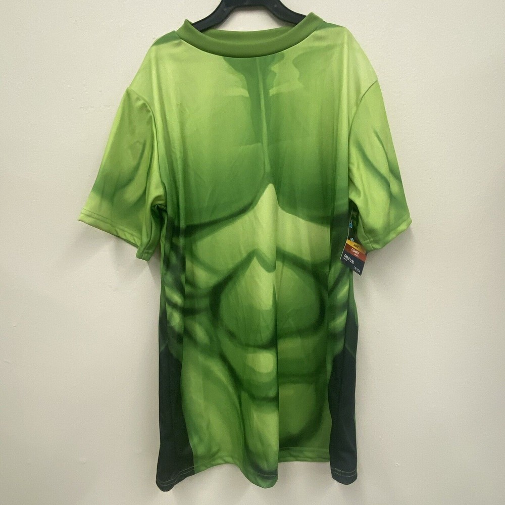 Marvel Comics Hulk Child L/XL T Shirt HULK Halloween Costume Style Dress Up