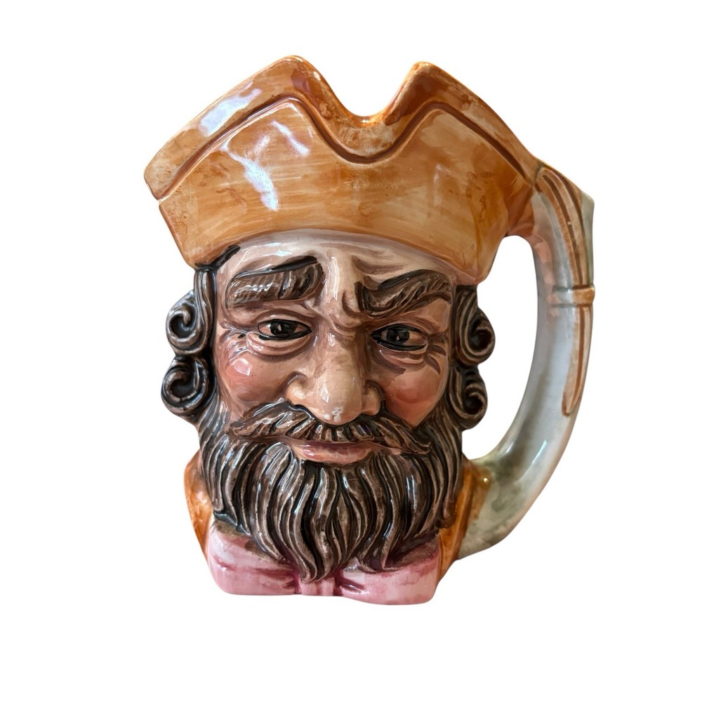 Vintage Toby Mug The Pirate Large 5