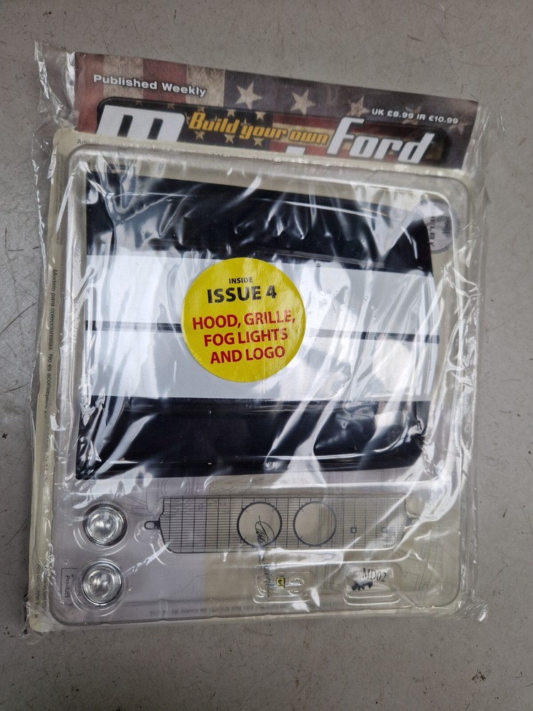 1/8 DEAGOSTINI BUILD YOUR OWN FORD MUSTANG 1967 SHELBY GT-500 ISSUE 4 INC PART