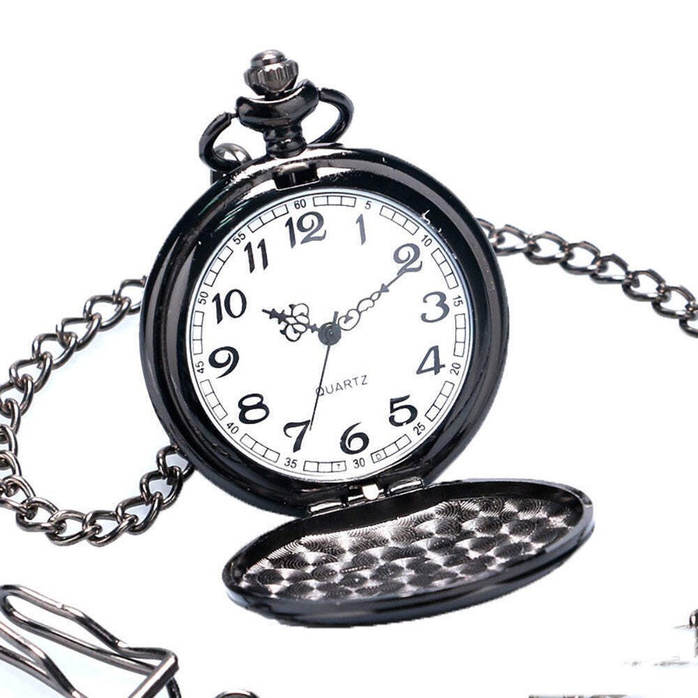Commemorative Quartz Pocket Watch for Son with Antique European and American Sty