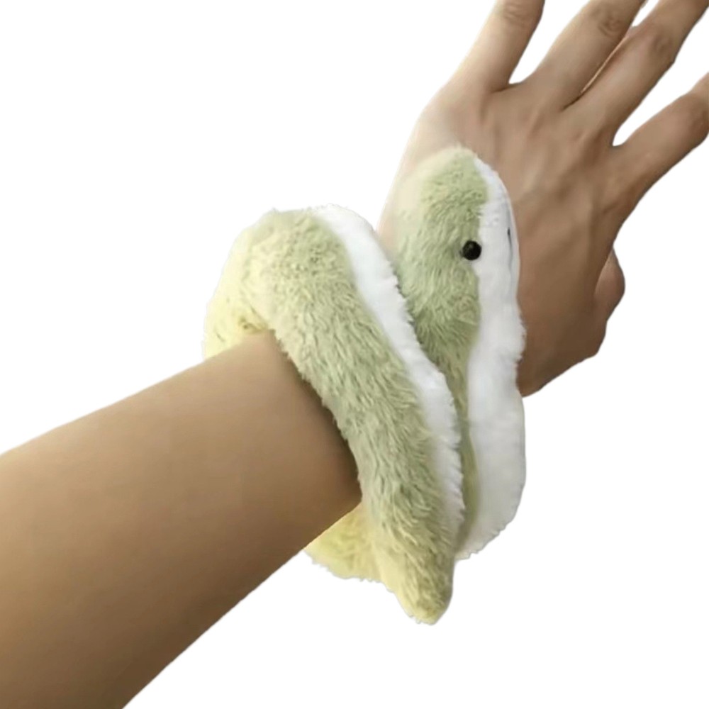 Soft Cuddly Green Snake Plush Toy for Kids Hugger Stuffed Animal