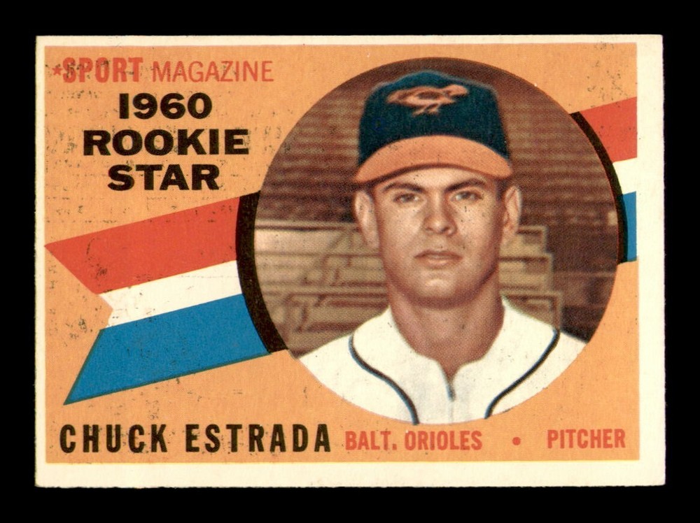 1960 Topps #126 Chuck Estrada EX-MINT Gem from OBGcards