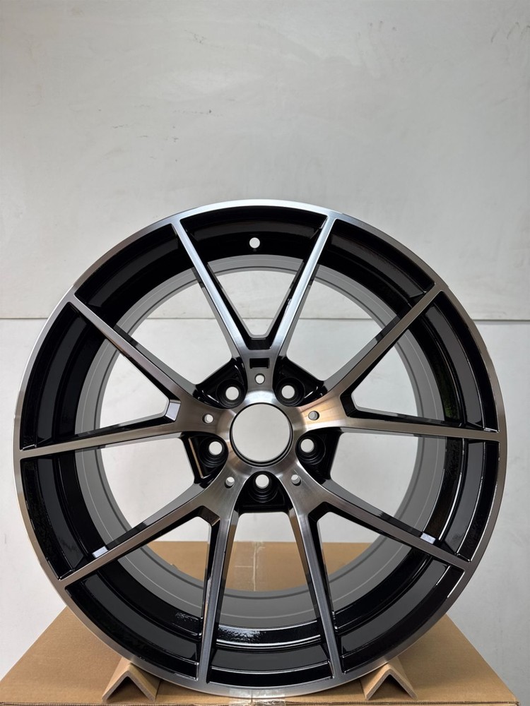 Set of 4 18x8 SQUARE Wheels for BMW 5x112 CB 66.5 Offset 30