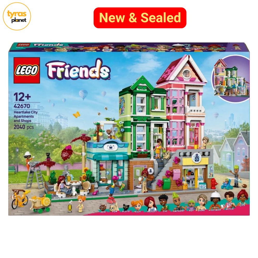 LEGO Friends Heartlake City Apartments and Stores 42670 - NEW SEALED