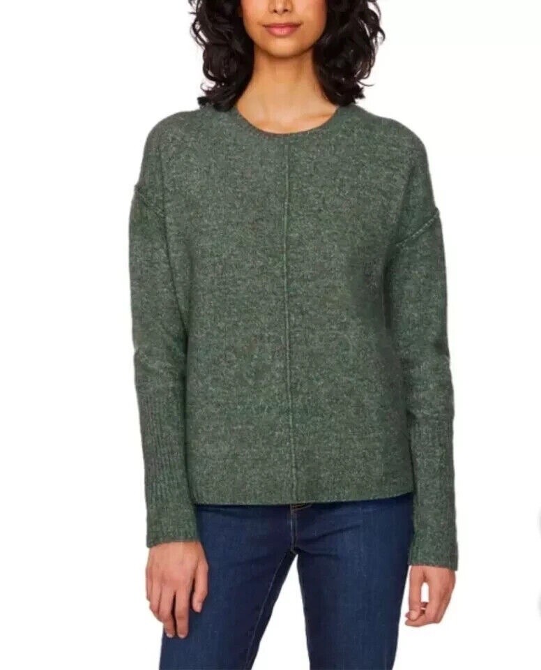 Legendary Outfitters Womens Soft Cozy Heather Olive XXL Crewneck Sweater