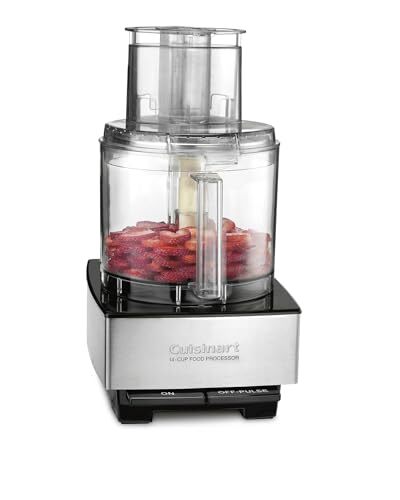 Cuisinart 14-Cup Food Processor for Mincing Dicing Stainless Steel DFP-14BCNY