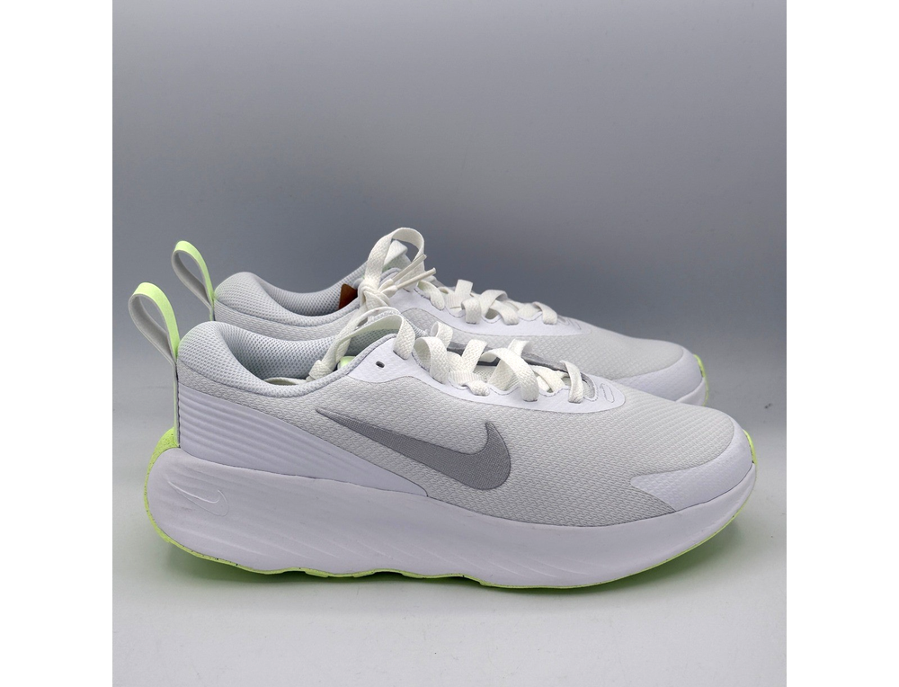 Nike Promina Shoes Womens 8 White Metallic Silver Volt FV6343-108