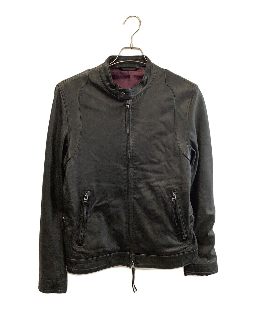 Boycott Lamb Leather Jacket M Gti53 in Men's Fashion