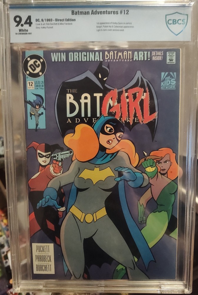 Batman Adventure #12. 1st Appearance of Harley Quinn. CBCS 9.4