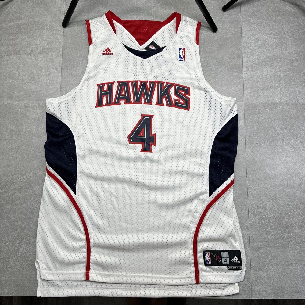 NWT Original Authentic Adidas Atlanta Hawks Joe Johnson #4 LAW Jersey VTG NBA