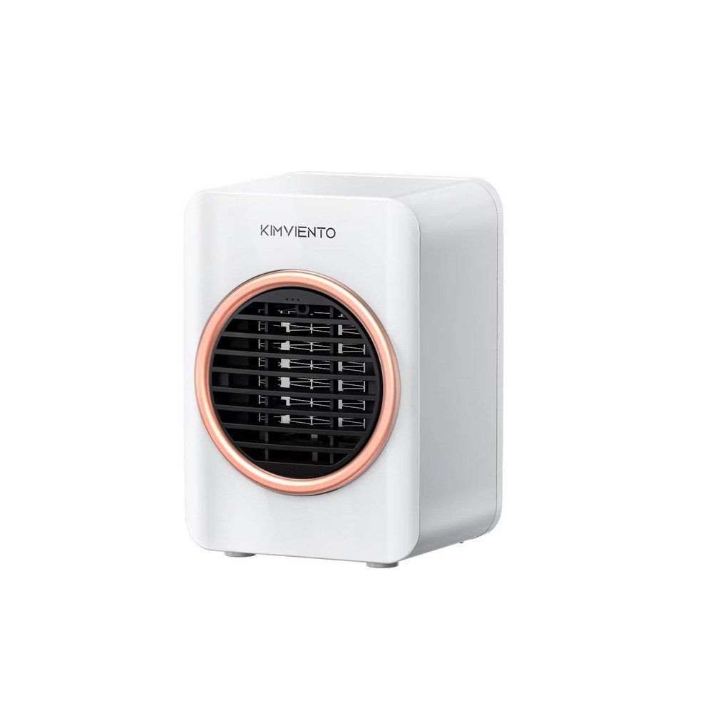 Small Space Heater for Office Home, 350W Ceramic Heater with Tip-over and Ove...