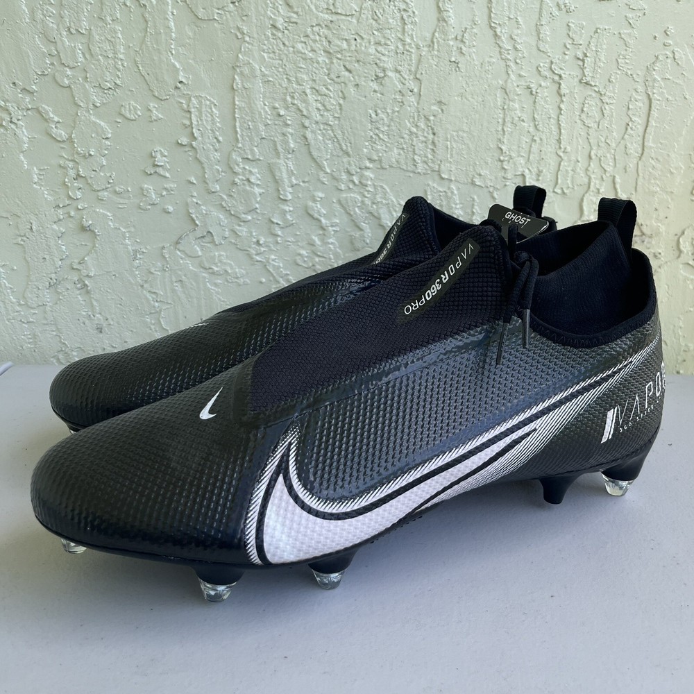 Nike Mens Vapor Edge Pro 360 Black Detachable Cleats Football CZ5574-001 Size 16
