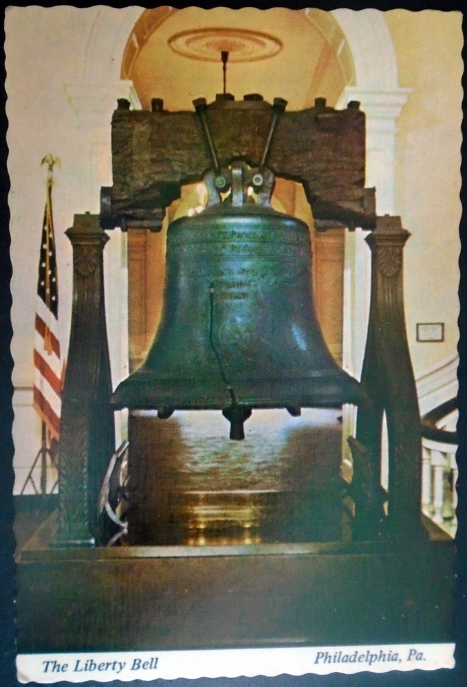 1970’s Historic Liberty Bell, Independence Hall, Philadelphia, Pennsylvania