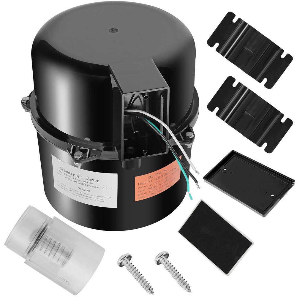 Air Supply Silencer Blower Motor For 2HP 120V 9.0 Amps Hot Tubs / Spa 6320120F