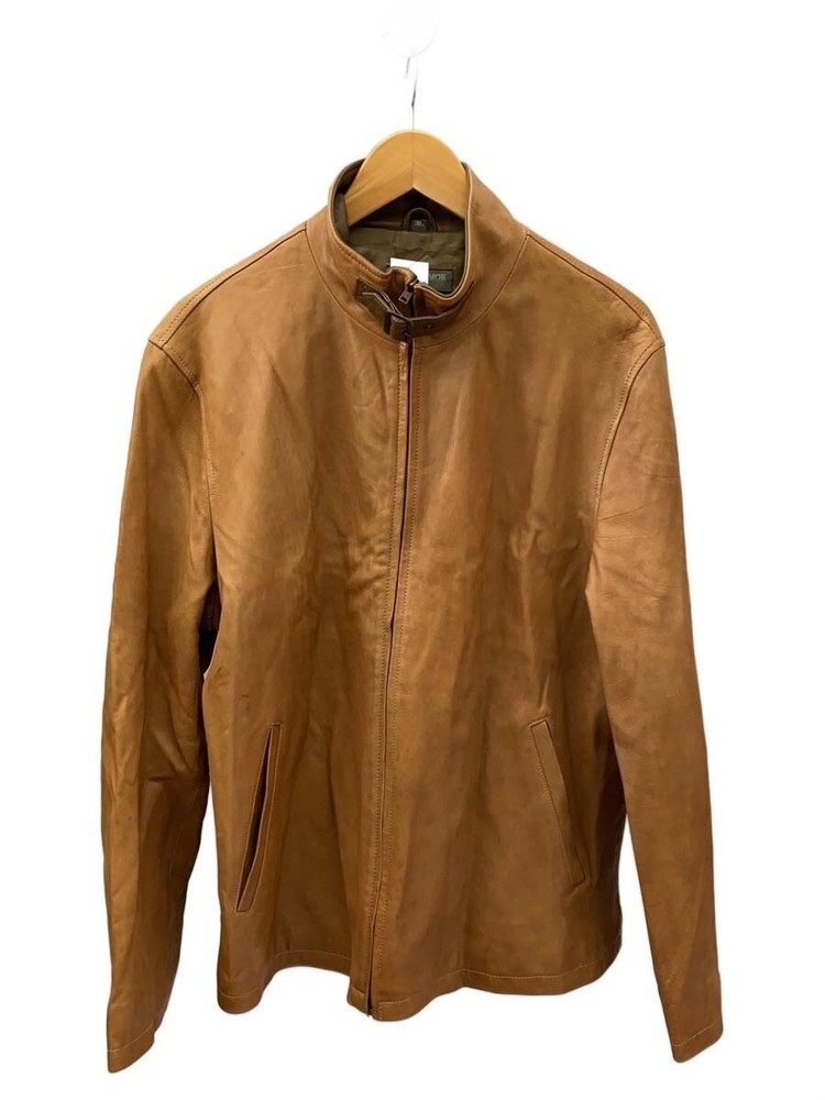 Wind  Leather Jacket Blouson/-/Leather/Cml/Plain 3404