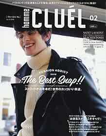 CLUEL homme Feb 2016 Men's Fashion Culture magazine Japan Book form JP