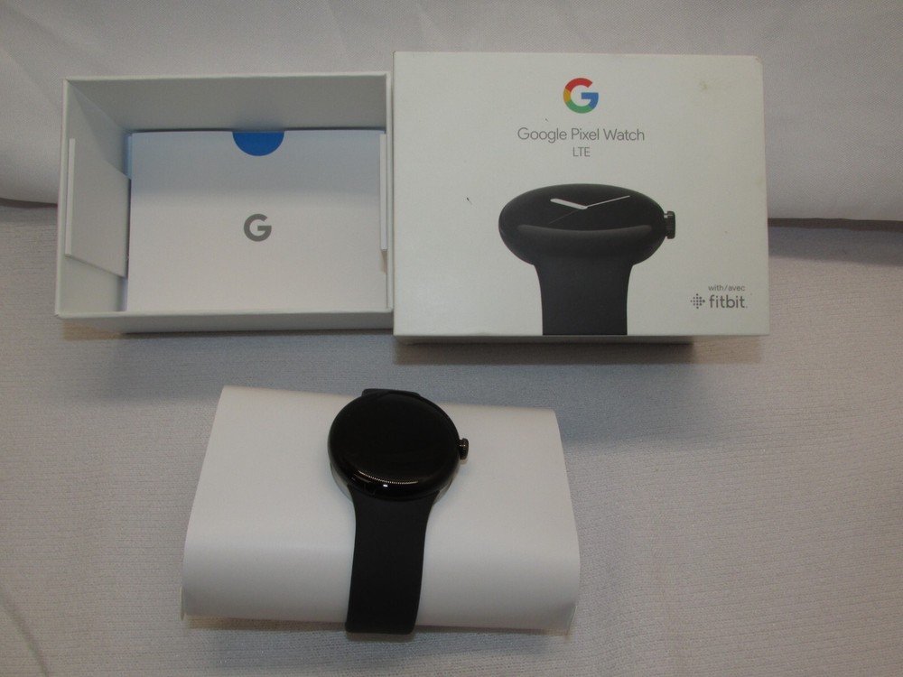 Google Pixel LTE Watch - 41mm - Black Case  VERIZON ( GA03311-US ) NEW