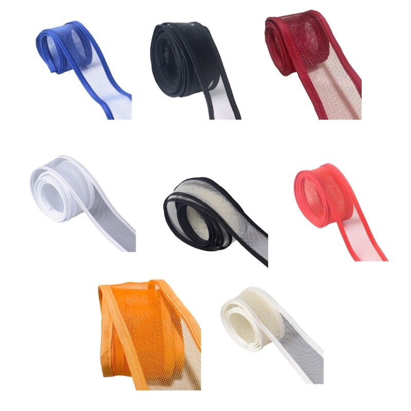 5cm Wide Elastic Mesh Ribbon for Hat Making and Headwear Accessories