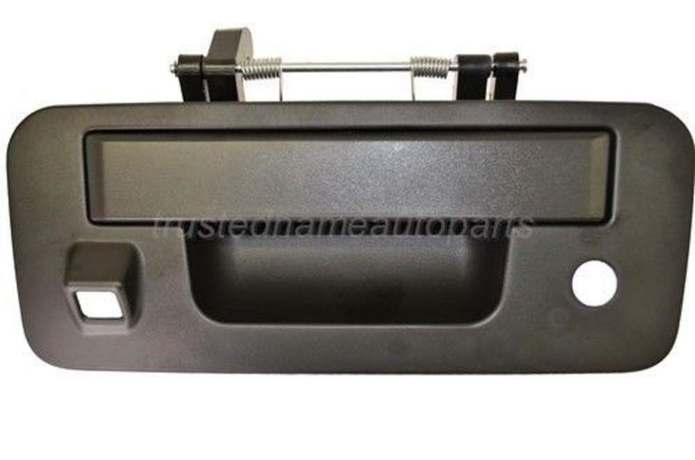 fits 2013 to 2015 Nissan Titan Tailgate Handle With Camera Hole Keyhole