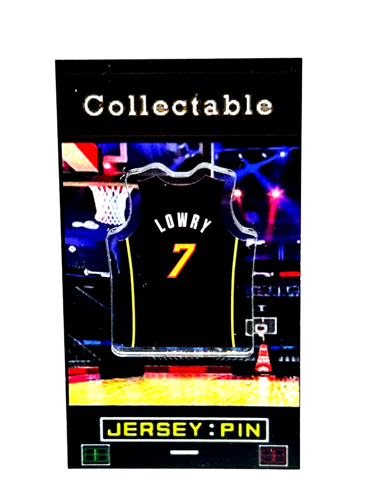 Miami Heat Kyle Lowry Jersey Lapel Pin - Classic NBA Collectible
