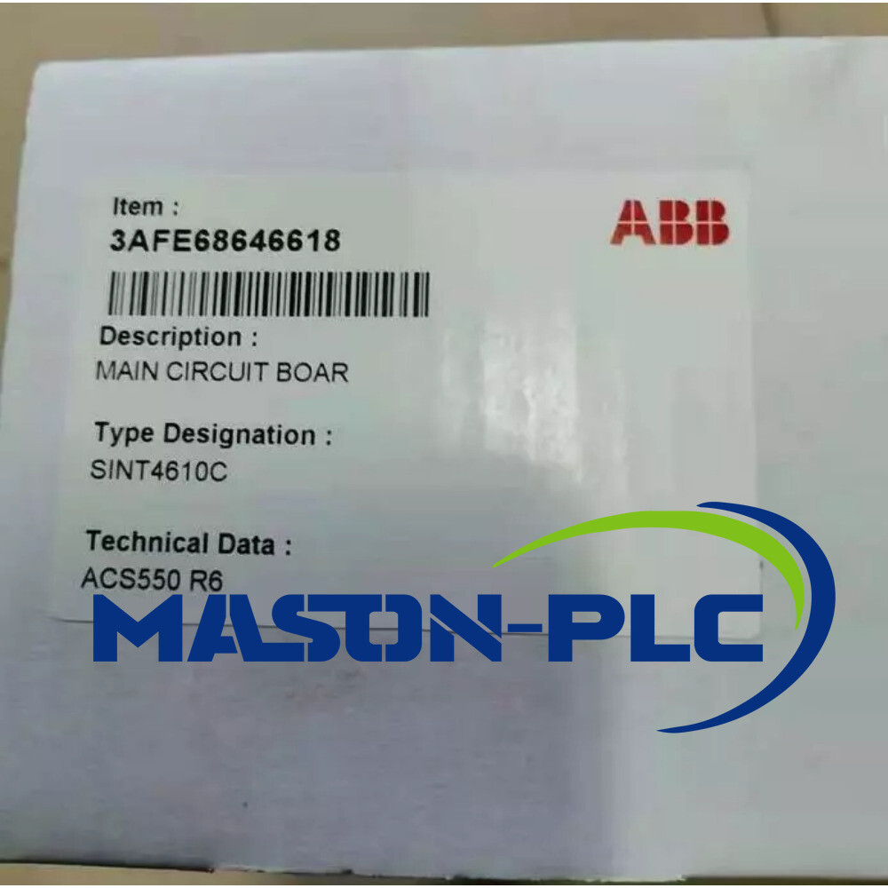 3AFE68646618 ABB SINT4610C circuit board with new box! Spot Goods Fastshipping