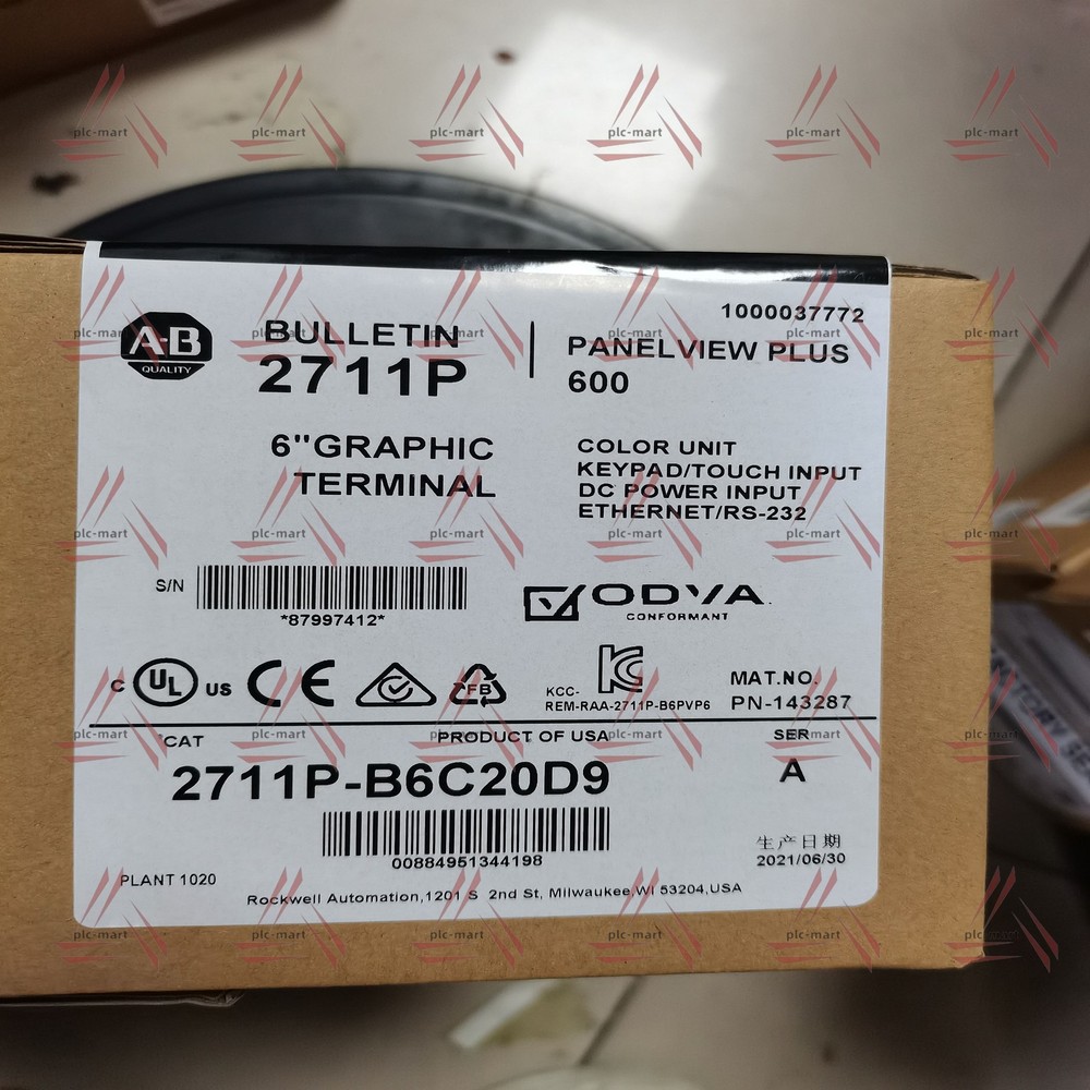 1pc New Allen-Bradley 2711P-B6C20D9 free shipping