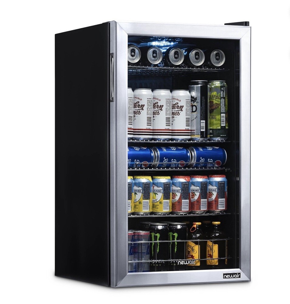126-Can Stainless Steel Freestanding Beverage Center
