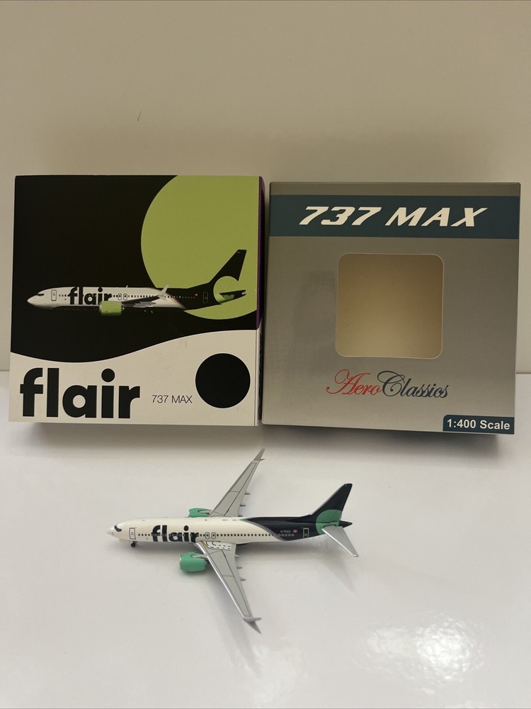 1:400  Aero Classics Flair Airlines B 737-Max-8