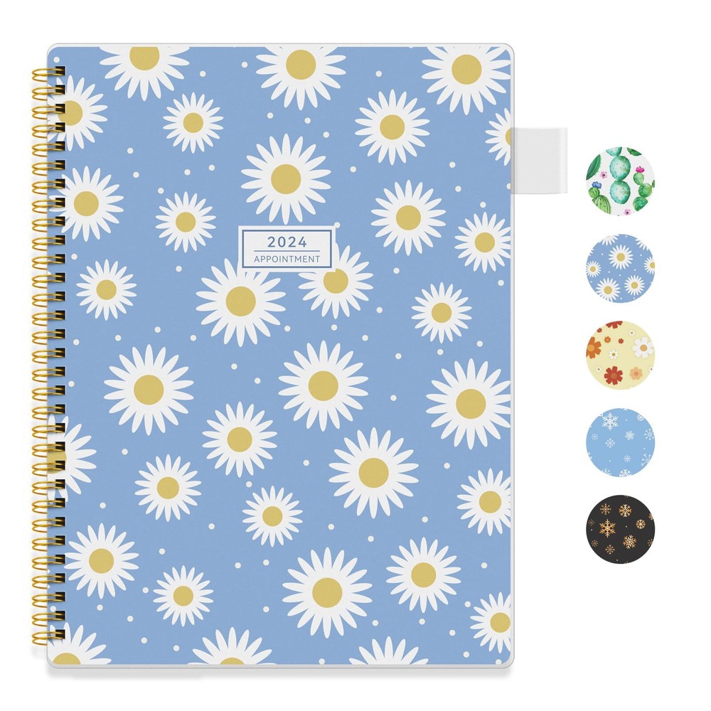 ALLGOD Appointment Book 2024 Weekly & Monthly Planner 8.5