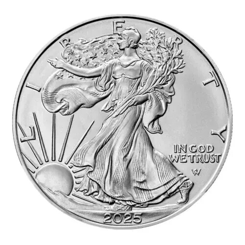 Presale - 2025 $1 American Silver Eagle 1 oz Uncirculated New-image