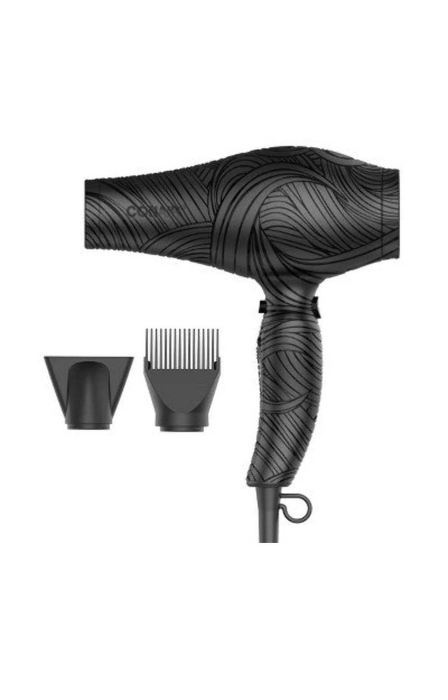 Conair The Curl Collective Ceramic Ionic Hair Dryer Black - Open Box