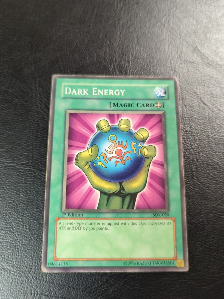 Yu-Gi-Oh SDK-020 Kaiba Starter Deck Dark Energy 1st Edition Light Play