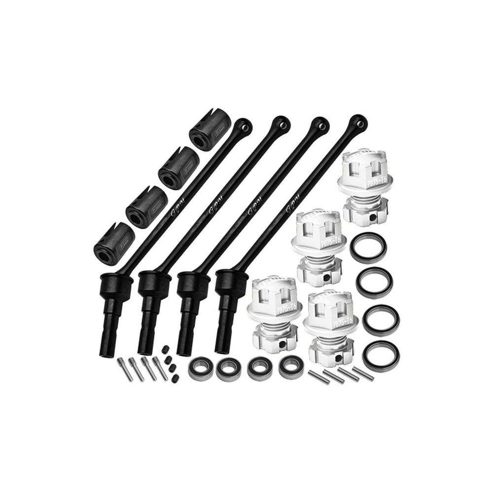 WideMaxx Conversion CVD Shaft Set - Compatible w/ Traxxas Maxx