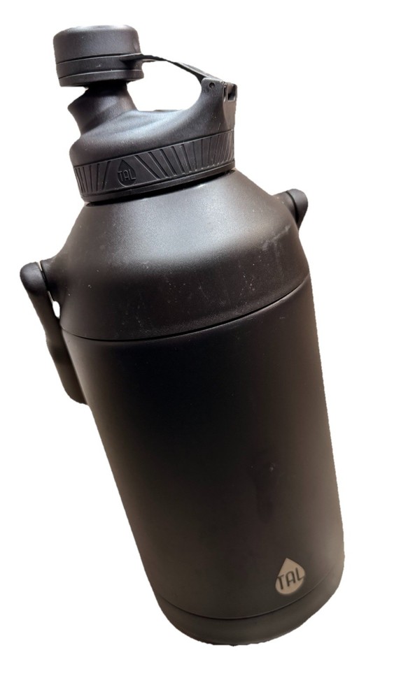TAL Talhydration 80oz Ranger Stainless Steel WM2594 Black Water Bottle FREE SHIP