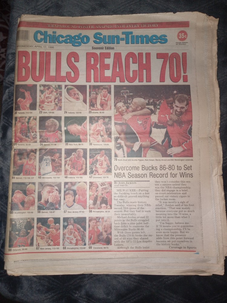 Vintage Chicago Bulls collectibles and memorabilia for fans