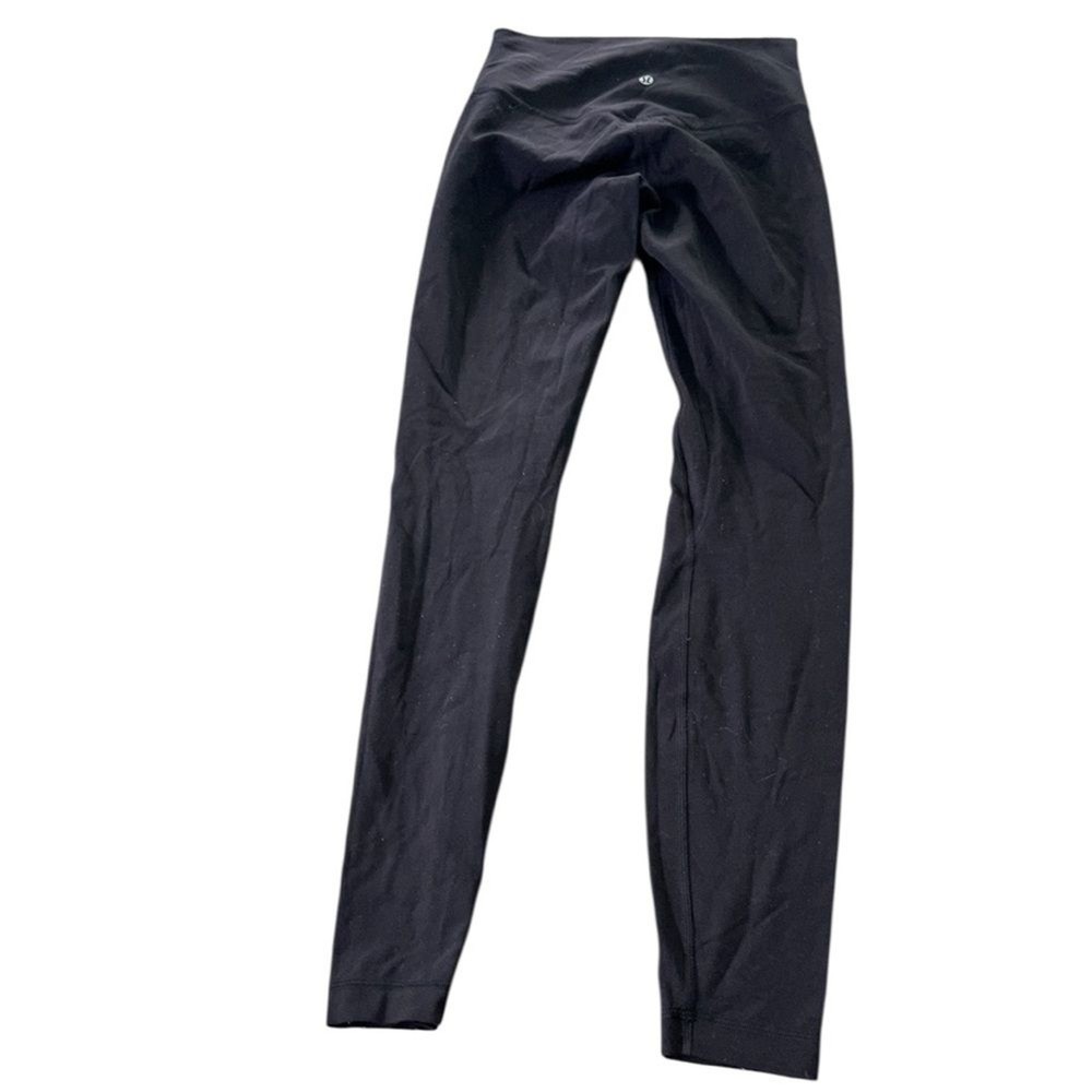 Lululemon Womens Black Align High-Rise Yoga Leggings 29 Inch Size 6