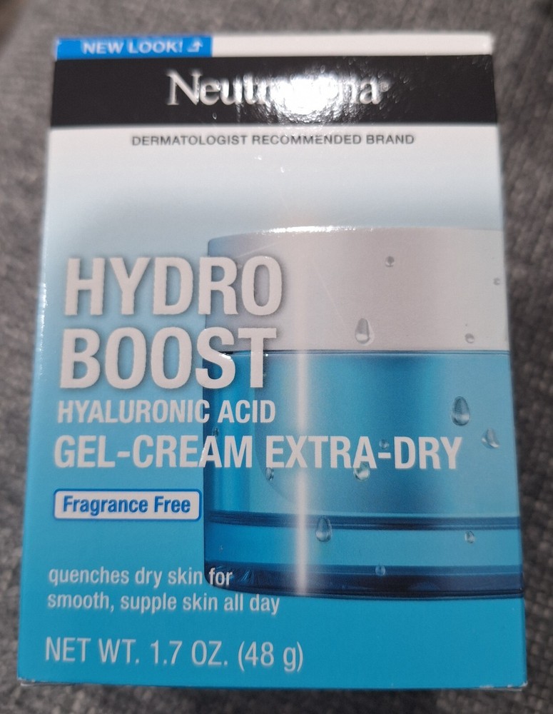 Neutrogena Hydro Boost Hyaluronic Acid Hydrating Gel-Cream Face Moisturize 1.7oz