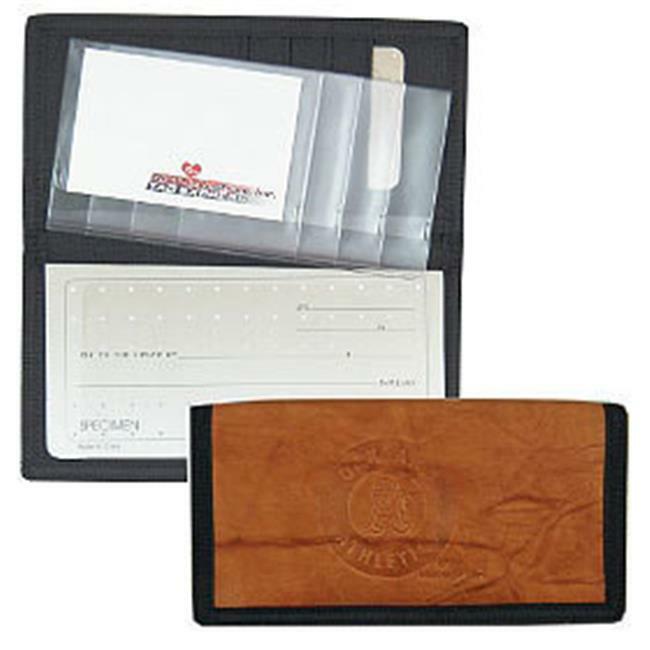 Oakland Athletics Leather/Nylon Embossed Checkbook Cover