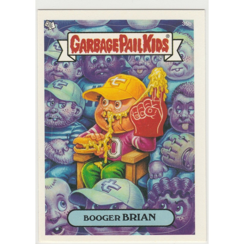Booger Brian Garbage Pail Kids GPK 2003 ANS1 Series 1 #35b Card