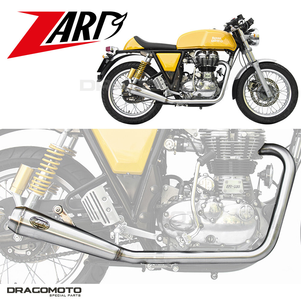 CONTINENTAL 535 GT ROYAL ENFIELD 2016 ZARD Full exhaust CONICAL RC ZRE534S00S...