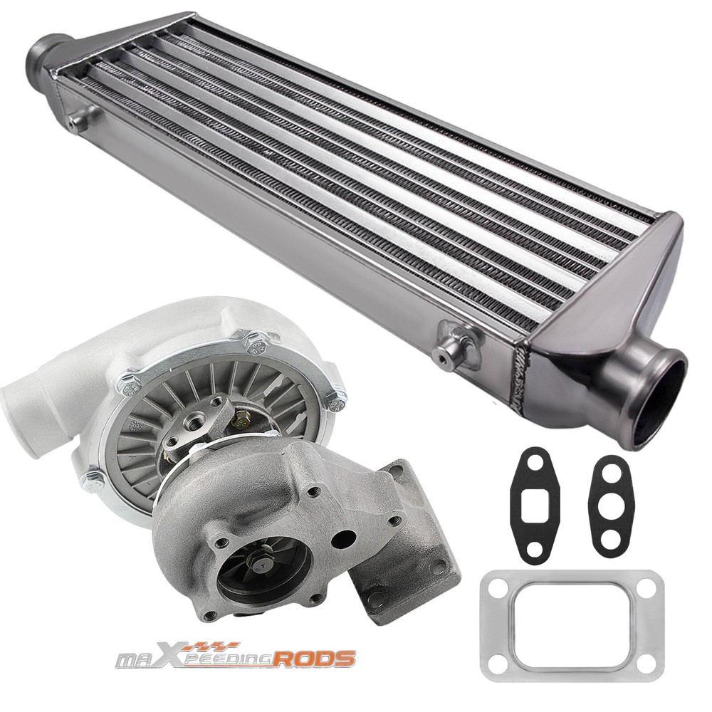 A/R 63 STAGE 3 T04E T3 T4 73 TURBINE 44 TRIM COMPRESSOR TURBO W/Intercooler Kits