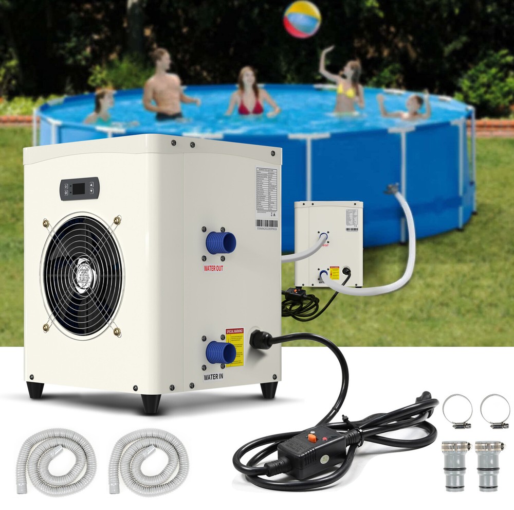 SLSY Above Ground Pools Heater 110V Electric Pool Heater&Titanium Heat Exchanger