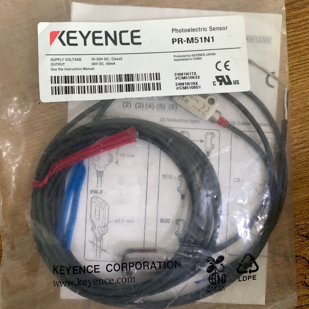 one New keyence PR-M51N1 Photoelectric switch sensor Fast Delivery